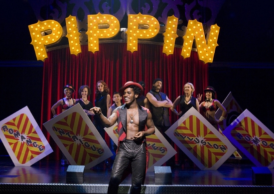 Ty Taylor and the Cast of Pippin Photo
